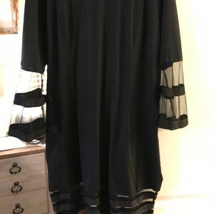 Black and Mesh Dress